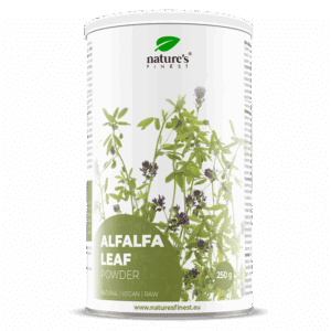 Feuilles d'alfalfa en poudre