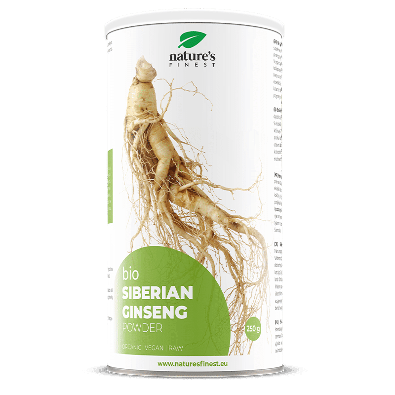 Ginseng de Sibérie en poudre Bio