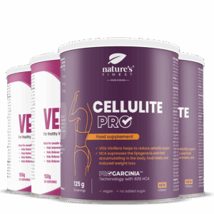 2x Cellulite PRO + 2x VEIN UP paquet