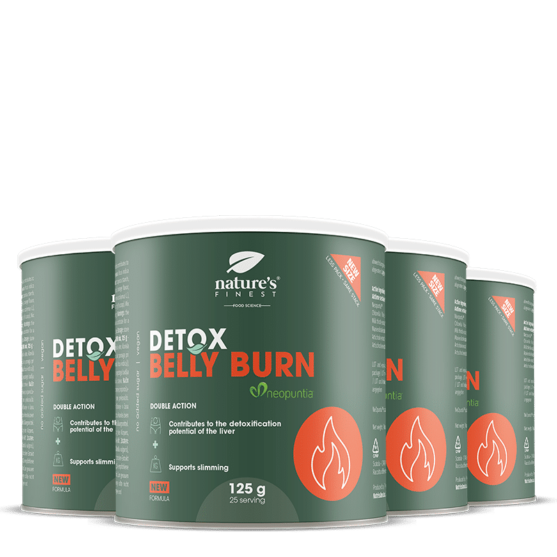 Detox Belly Burn 4x paquet