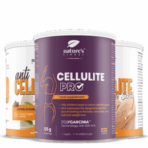 Cellulite PRO + 2x Anti Cellulite Coffee Scrub paquet