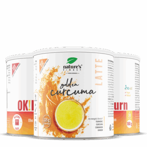 Latte au curcuma + OK!FatBurn paquet