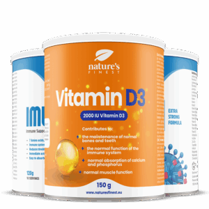 2x IMUNUP + Vitamine D3 en poudre paquet