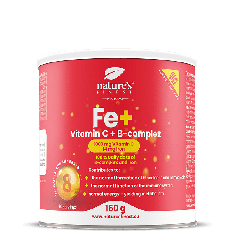 Fer + Vitamine C + Complexe B