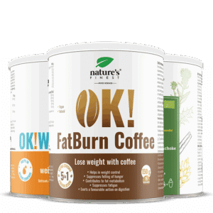 OK!FatBurn Café + OK!WaterOut + Liver Cleanse paquet