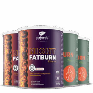2x Night FatBurn Extreme + 2x Detox Belly Burn paquet