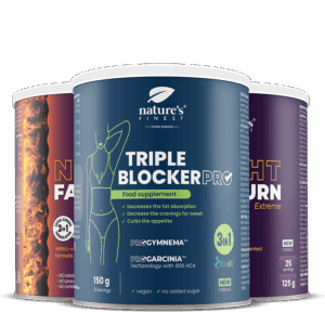 Triple Blocker PRO + 2x Night FatBurn Extreme paquet