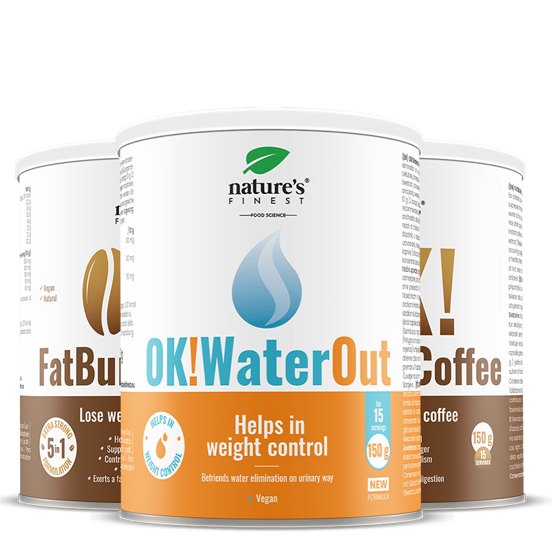 2x OK!FatBurn Coffee + OK!WaterOut paquet