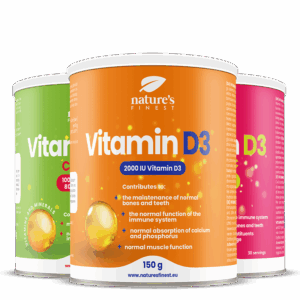 Box de boissons à la vitamine D3