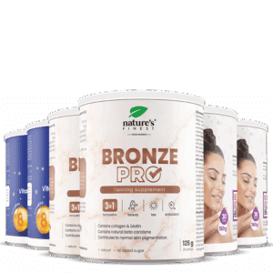 2x Beauty Hyaluron + 2x Golden Q10 + 2x Bronze PRO paquet
