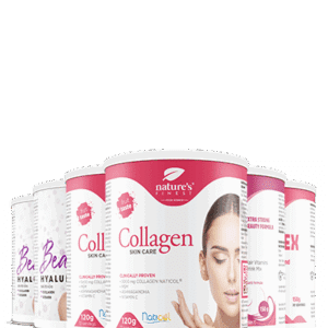 2x Beauty Hyaluron + 2x Kolagen SkinCare + Hair Vitamins + B-Kompleks paquet