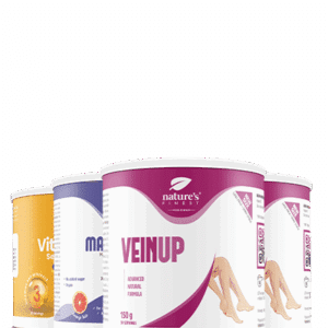 2x VEIN UP + Magnesium + Vitamin C + Selenium + Zinc paquet